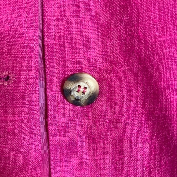 Bern and Mort Linen Blazer Size 12 - Picture 3 of 5
